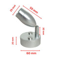 LED Reading Light 12V 24V Touch Controlled Chrome USB