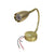 LED Flexible Reading Light Gold 12V 24V Touch Switch Dimmable USB Gooseneck Map Lamp