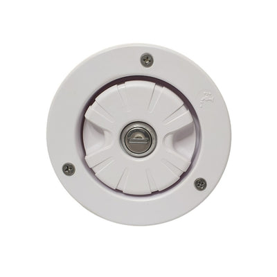 Fresh Water Tank Locking Inlet Filler Cap White