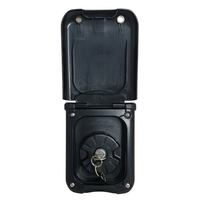Fresh Water Tank Inlet Filler & Locking Cap Black Lid – Marvix