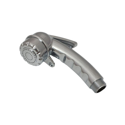 External Shower Point Water Outlet Mixer Socket & Pull Out Shower Head Set White