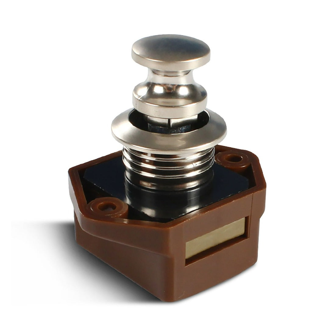 Push Button Console Tv Push Button Cupboard Lock Door Latch Keyless Cabinet Drawer Catch Knob ...