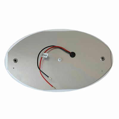 LED Ceiling Light 12V 24V Dimmable 6W Mirror Finish Day Night Touch Switch