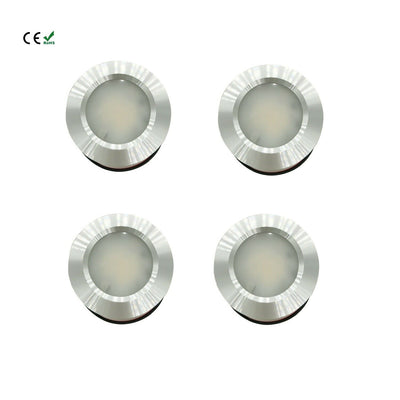 pack of 4 led spot lights motorhome 12v downlights