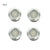 pack of 4 led spot lights motorhome 12v downlights