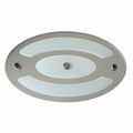 LED Ceiling Light 12V 24V Dimmable 6W Mirror Finish Day Night Touch Switch
