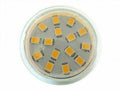 MR11 Led Bulb GU4 12V 24V Bright 15SMD Cool White Light 3W 10-30VDC Spotlight