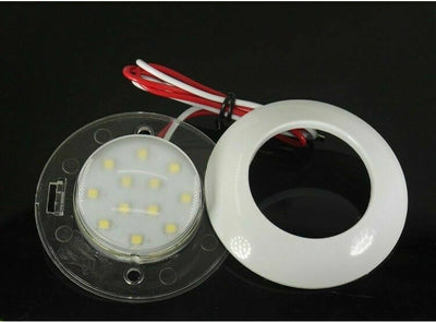 LED 12V 24V Spot Light White 75mm Ceiling Lamp Surface Mounted Downlight