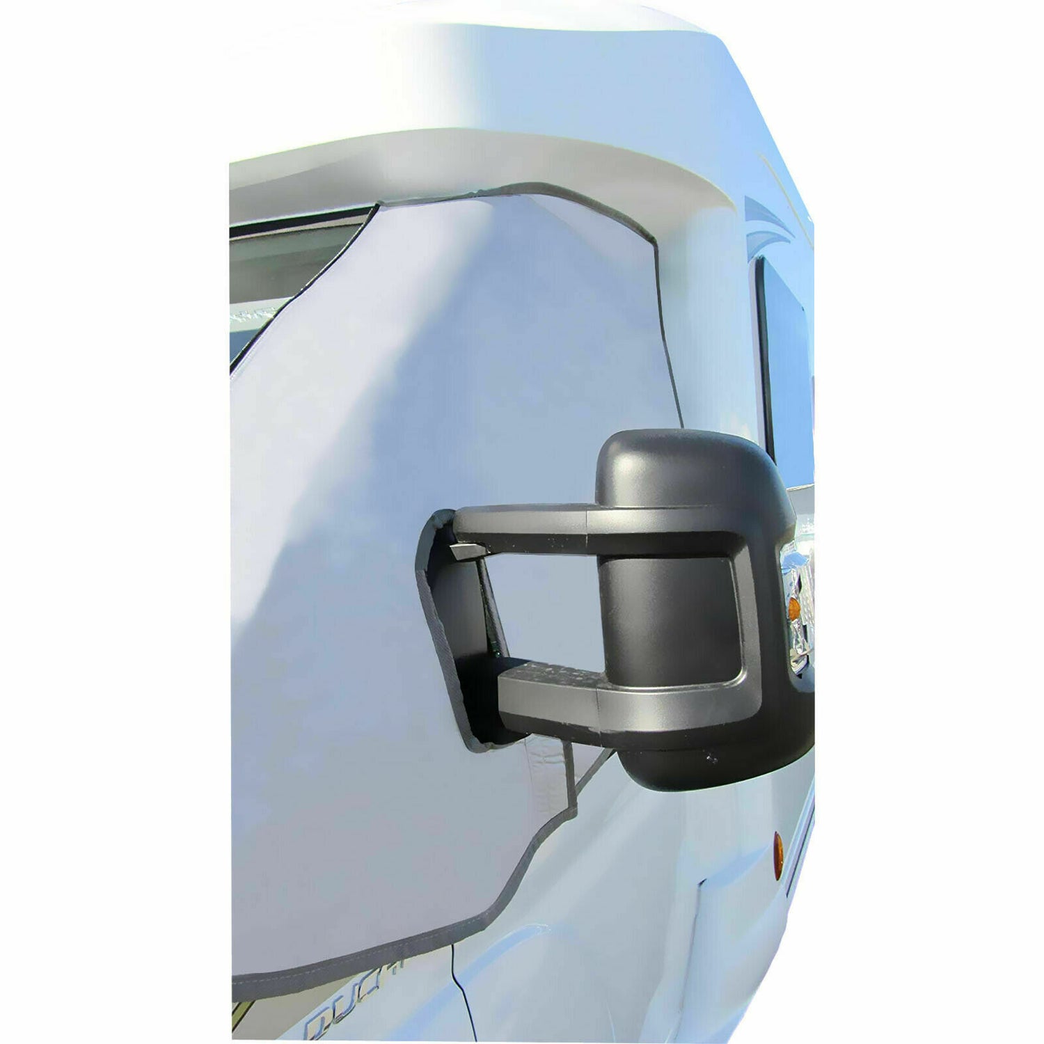 External Thermal Screen Cover Silver Windscreen Insulation with Zip