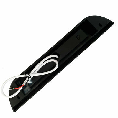 LED Awning Light Black 12V 24V Waterproof 256mm Cool White With Switch