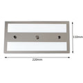 Marvix Square LED Ceiling Light 12V 24V Touch Switch Dimmable